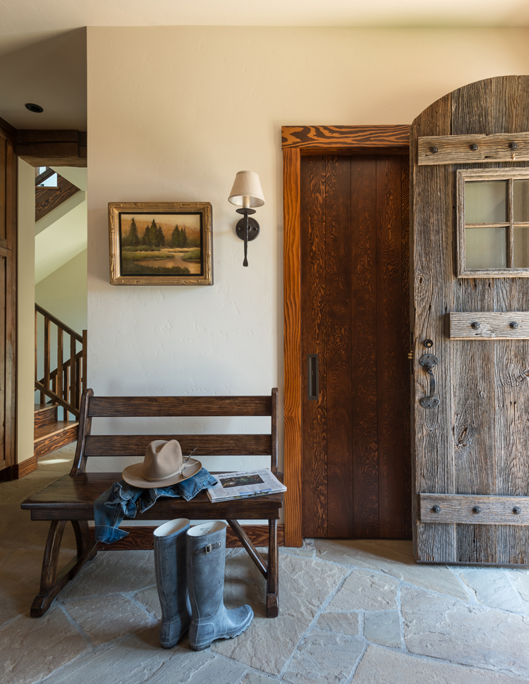 Rustic Ranch Entryway