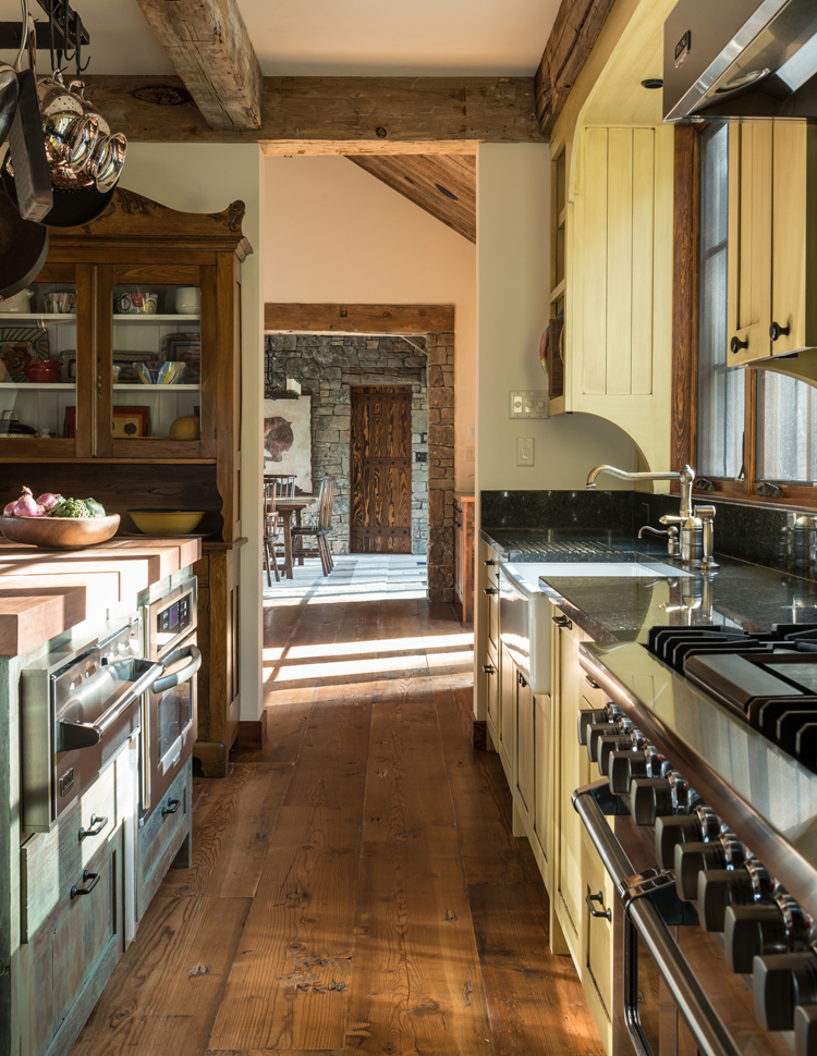 rustic ranch kitchen